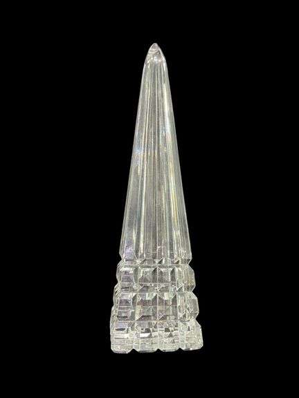 Waterford Crystal Obelisk Monument Paperweight