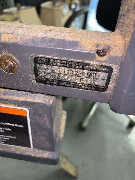 Sears Craftsman 16” Direct Drive Scroll Saw