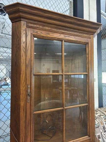 Keller Furniture Corner Cabinet