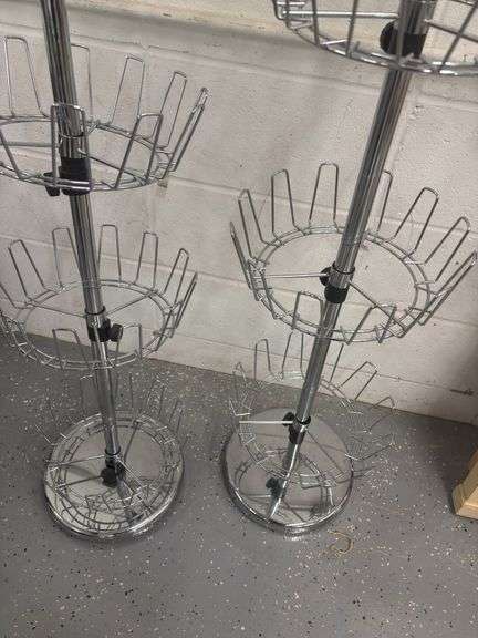 Adjustable Revolving Show Racks