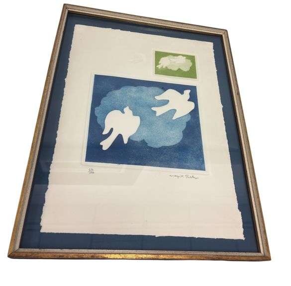 Margarita Galetar Embossed Screenprint