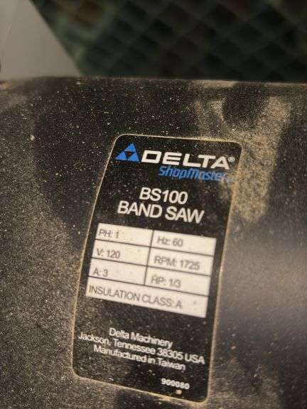Delta Shipmaster BS100 Band Saw