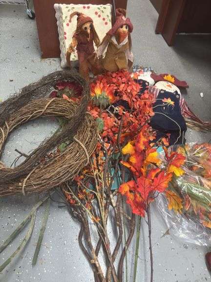 Variety of Fall Decor