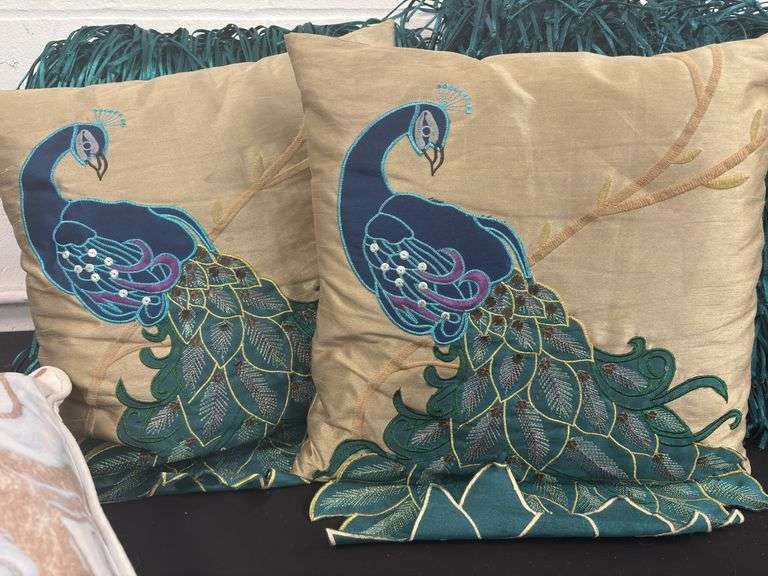 Variety of Decorative Pillows