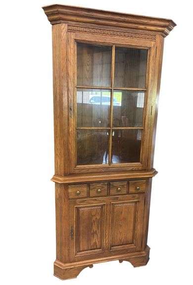 Keller Furniture Corner Cabinet