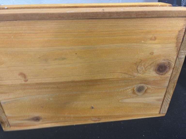 Wood Bottle Caddy