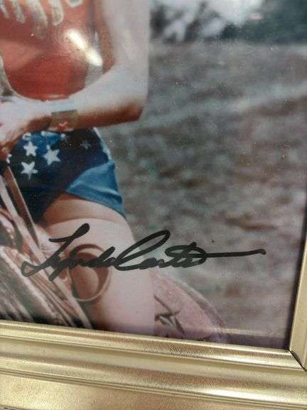Linda Carter Wonder Woman Signed Photo