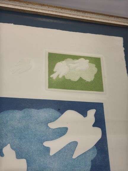 Margarita Galetar Embossed Screenprint