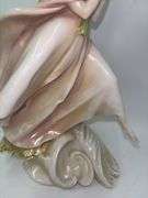Antonio Borsato "Prancing Girl with Bouquet" Porcelain figurine.