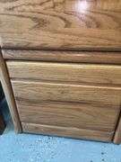 Solid Wood Filing Cabinet