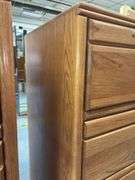 Solid Wood Filing Cabinet