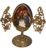 House of Faberge: A King Is Born Collector Egg