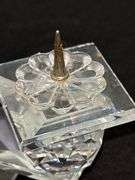 Swarovski Crystal Double Pin Candlestick Holder