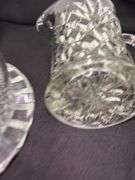 Mikasa Salinas Round Glass Dome Covered Butter Condiment Dish