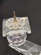 Swarovski Crystal Double Pin Candlestick Holder