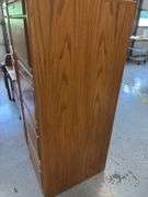Solid Wood Filing Cabinet