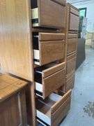 Solid Wood Filing Cabinet