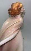 Antonio Borsato "Prancing Girl with Bouquet" Porcelain figurine.