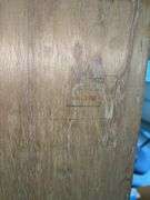 Solid Wood Filing Cabinet