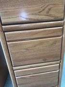 Solid Wood Filing Cabinet