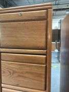 Solid Wood Filing Cabinet