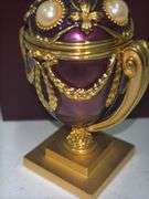 Joan Rivers Imperial Treasures II Lost Treasures Egg with Base and Bee Pin