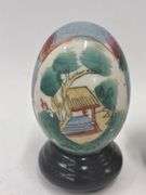 Trio of Decorative Eggs