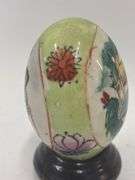Trio of Decorative Eggs