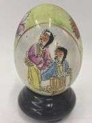 Trio of Decorative Eggs