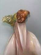 Antonio Borsato "Prancing Girl with Bouquet" Porcelain figurine.