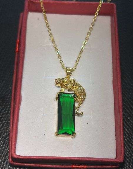 Leopard Sterling Silver Pendant
