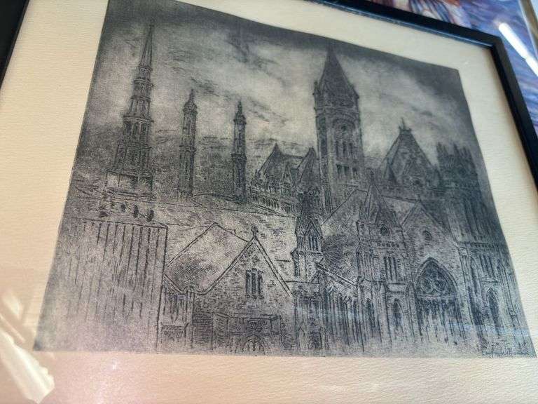Trio of Framed Caroline Williams Prints