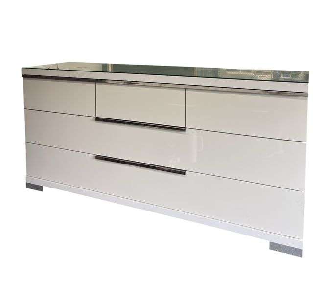 Asti Italian Dresser with Mirror