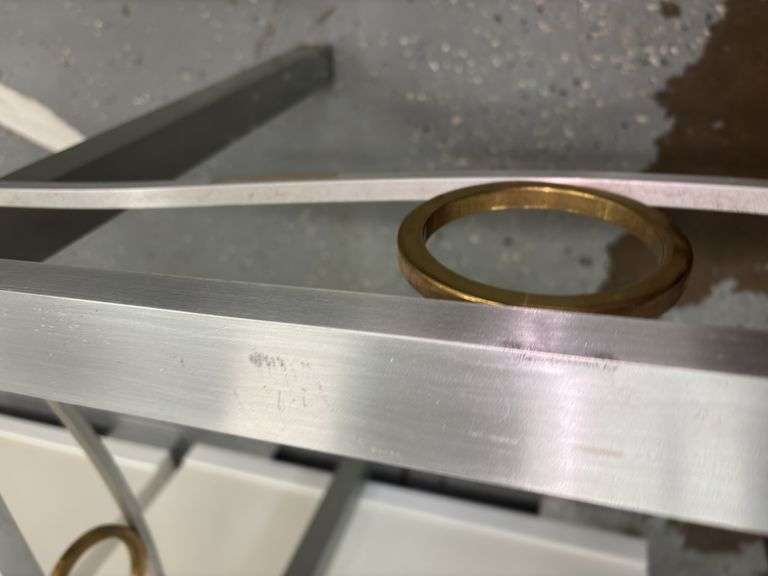 Glass Top Side Table
