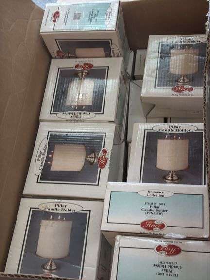 India House Pillar Candle Holders (22)