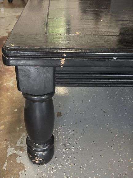 Painted Wood Coffee Table