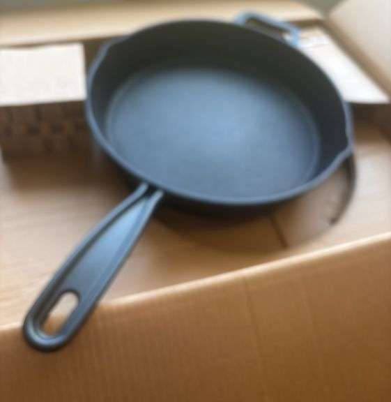 Cooks Essentials, 12" Cast-Iron Elite Pan
