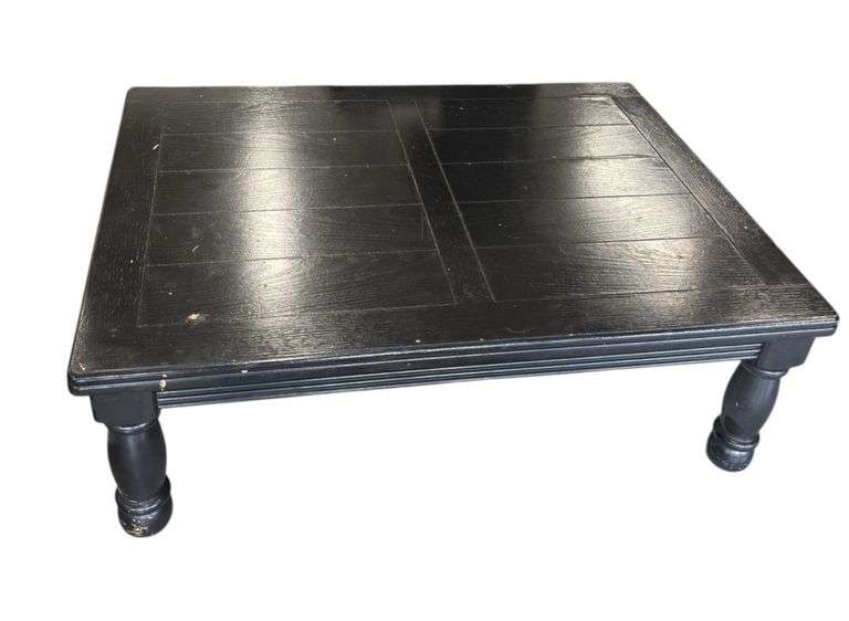 Painted Wood Coffee Table