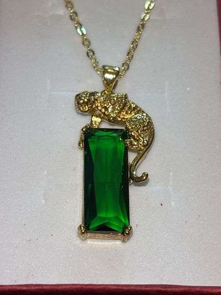 Leopard Sterling Silver Pendant