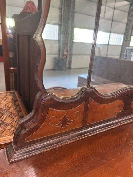 Antique Dresser and Mirror