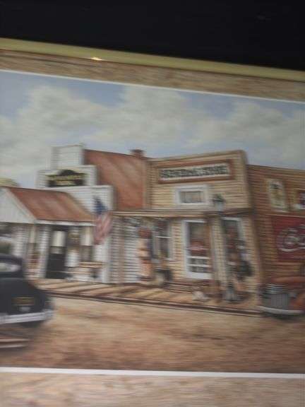 Vintage Lithos Prints 1998 NorthWest Publishing Corp Coca Cola 1997