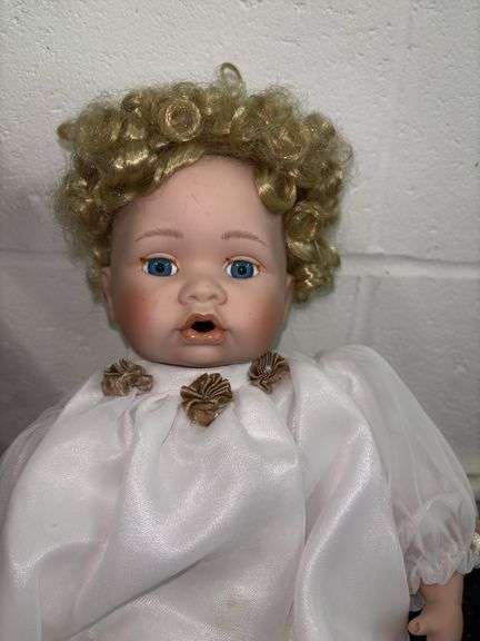 Trio of Collectible Porcelain Dolls