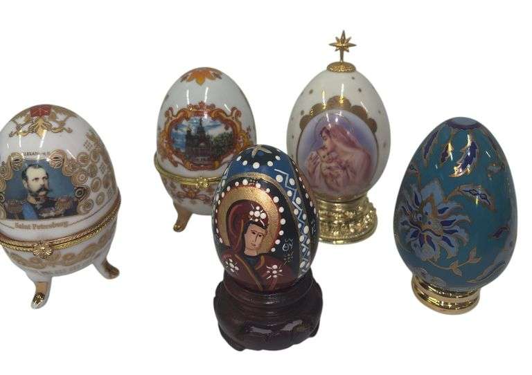 Variety of Collectible Eggs