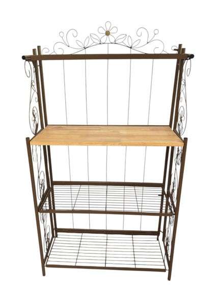 Folding Bakers Rack