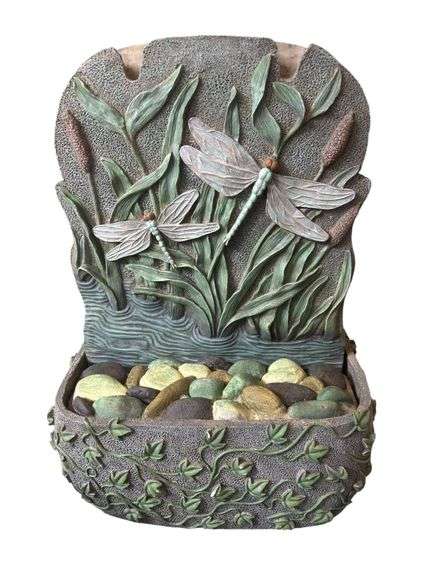 Tranquil Garden Dragonfly Fountain