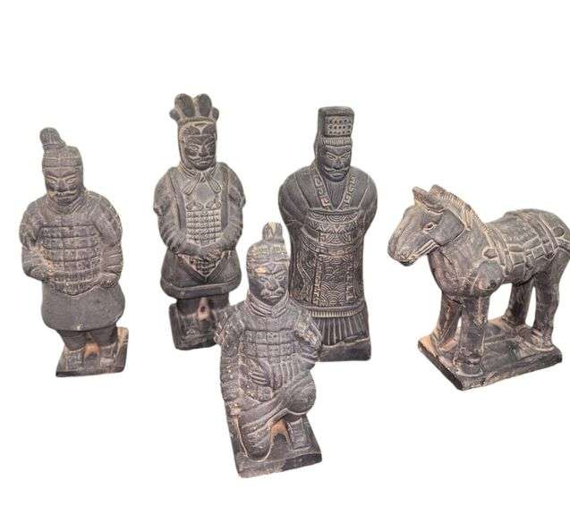 5 Piece Terracotta Soldiers Set
