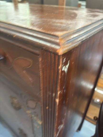 Antique Dresser and Mirror