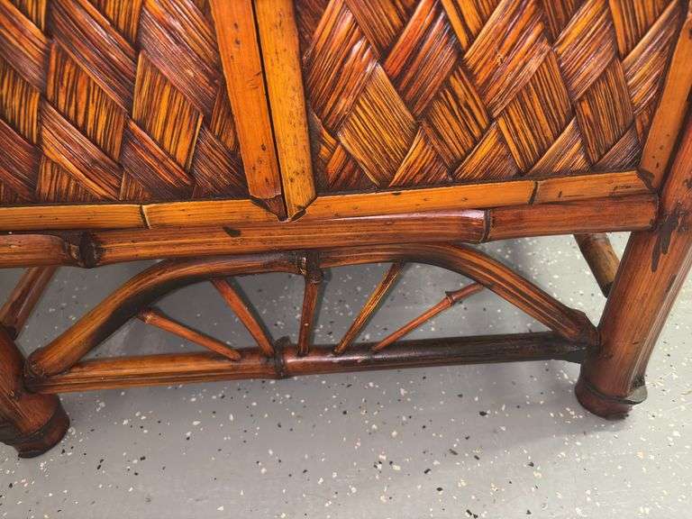 Bamboo Style Cabinet