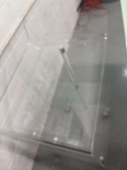 Acrylic Rolling Cart