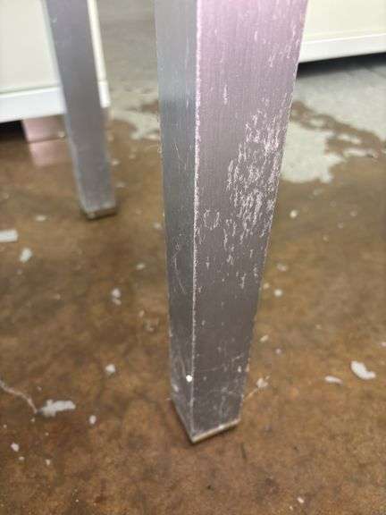 Glass Top Foyer Table